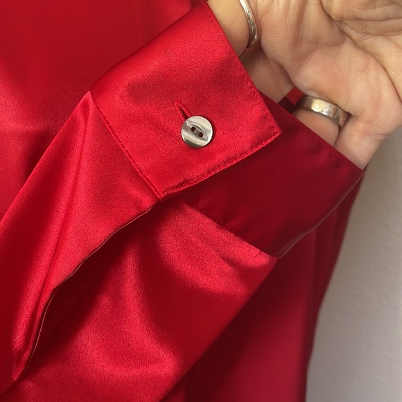 Sag harbor silky feel blouse size 14 - Picture 4 of 8